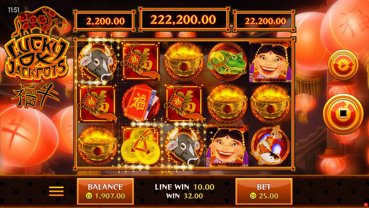 Lucky Ox Jackpots Lucky Ox Jackpots